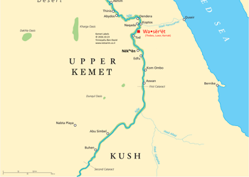 Mitzrayim, Wa•sërꞋët (Waset)